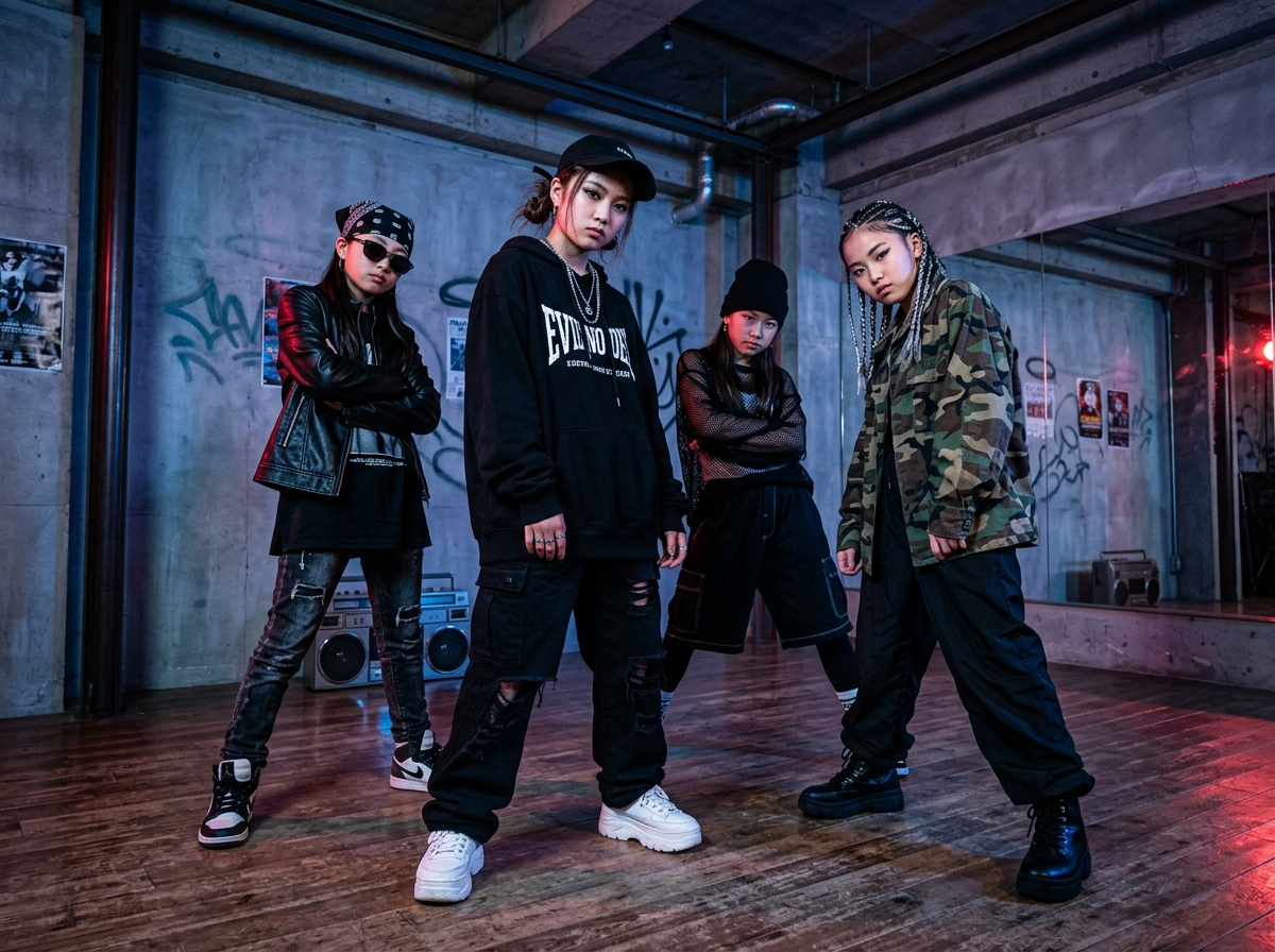 エッジのきいたストリートダンスシーン